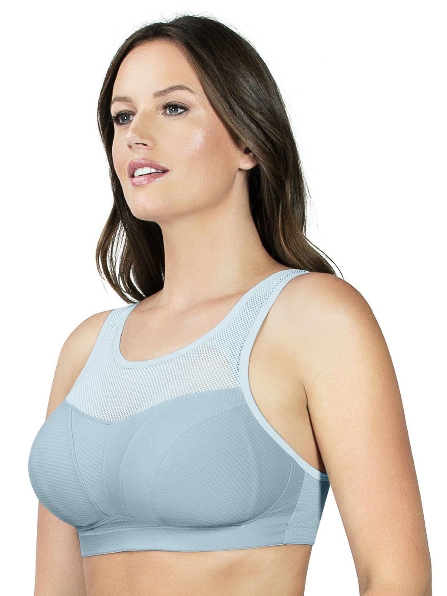 PARFAIT Granite Blue Non Wired Non Padded Sports Bra