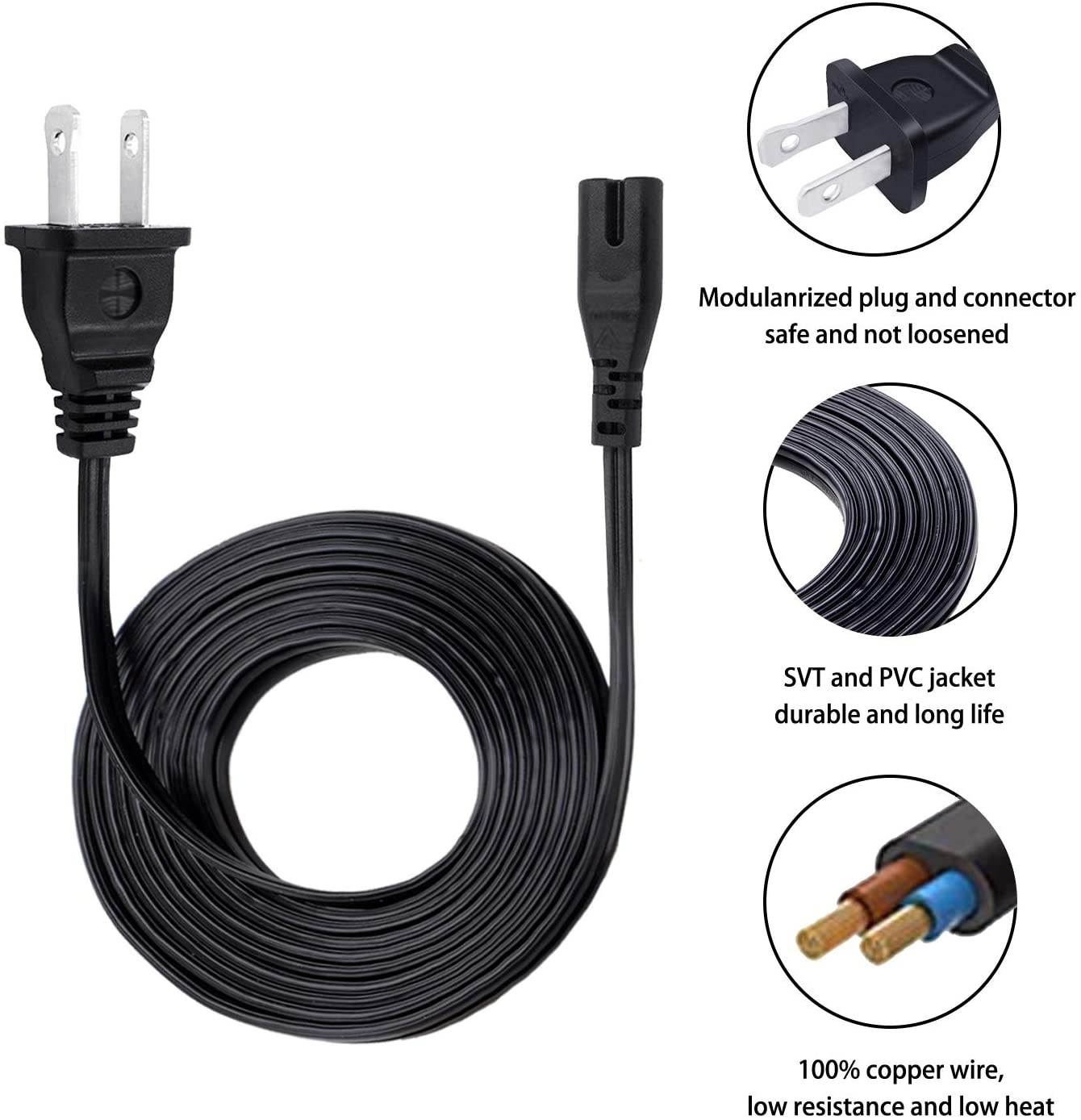 25Ft 25 Feet DB25 Male to Female MF Extension Parallel Cable UL Certified