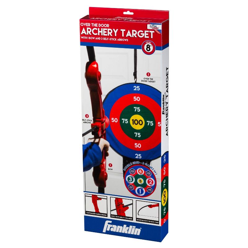 Franklin Sports Inflatable 3-Hole Football Target