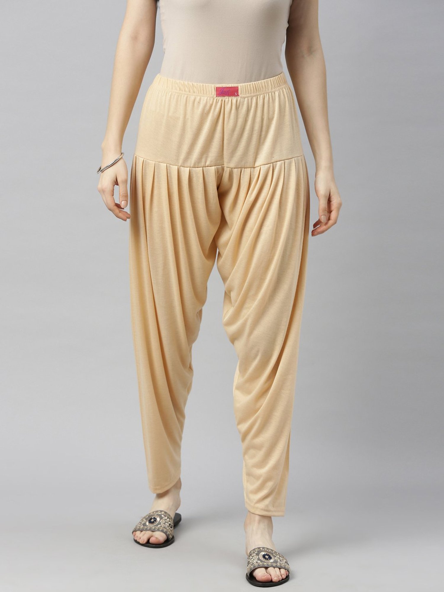 JCSS Beige Patiala Pants