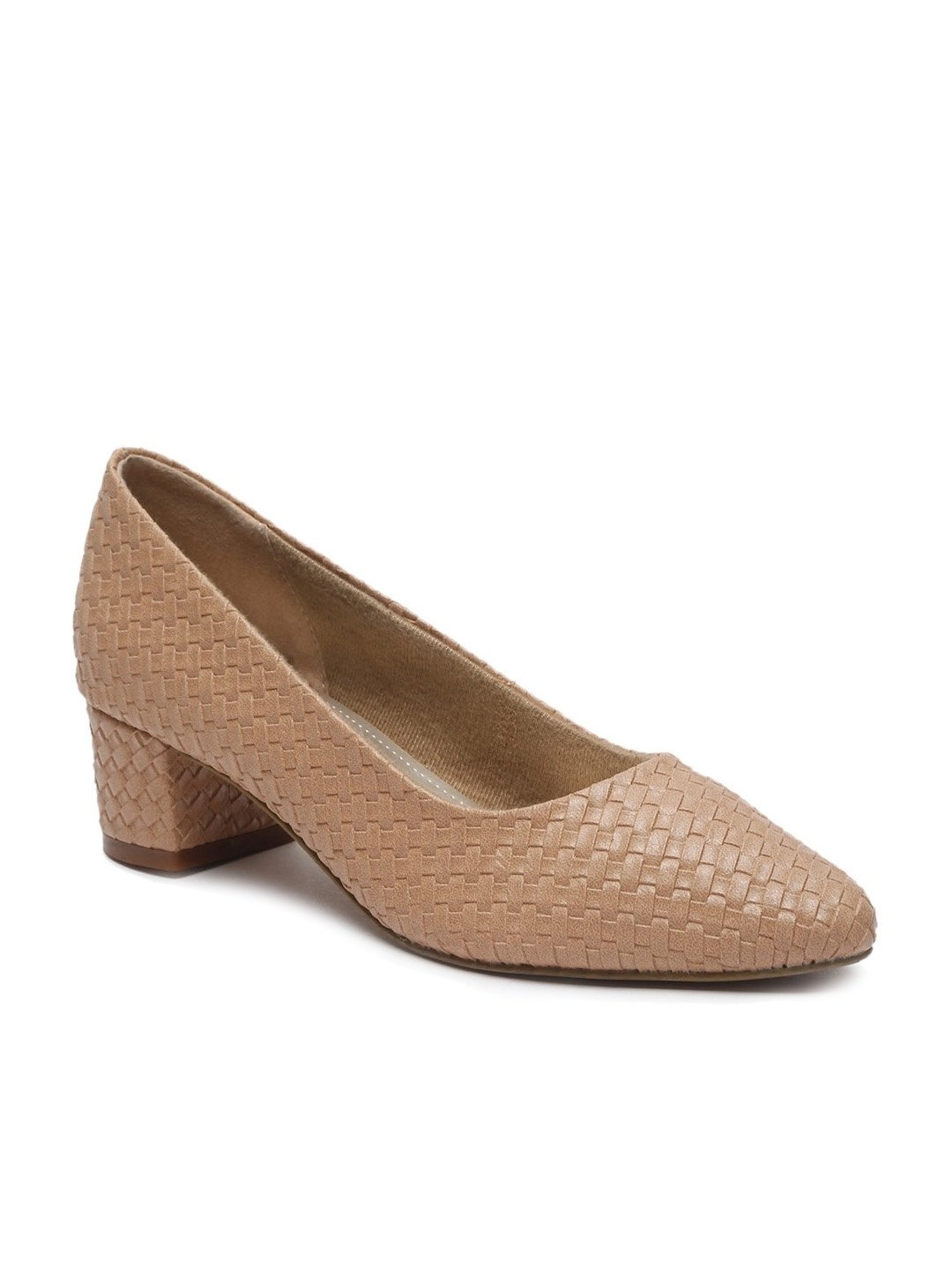 Flat N Heels Women's Beige Casual Pumps