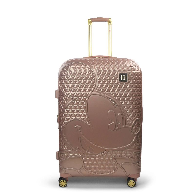 FUL Disney Mickey Mouse 29" Hardside Rolling Suitcase - Rose Gold