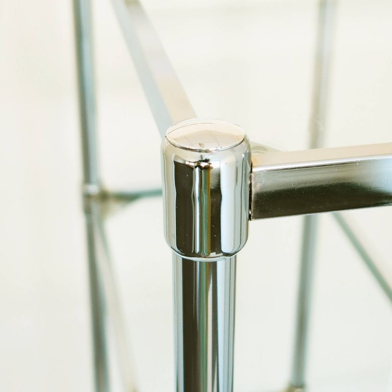 Four Tier Bath Shelf Chrome - Neu Home