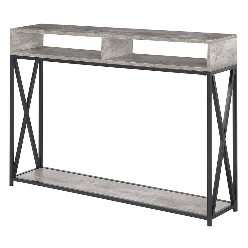 Tucson Deluxe 2 Tier Console Table Faux Birch - Breighton Home
