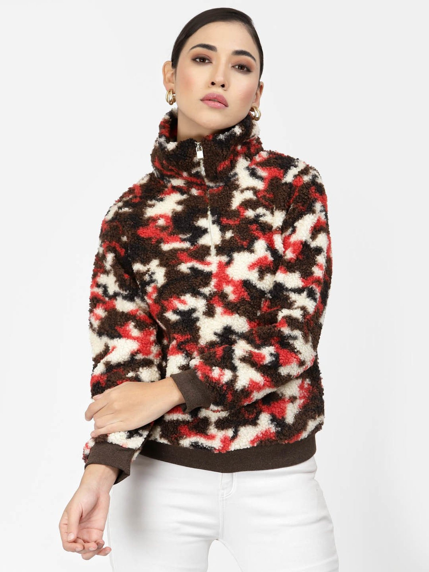 Juelle Multicolor Printed Pullover