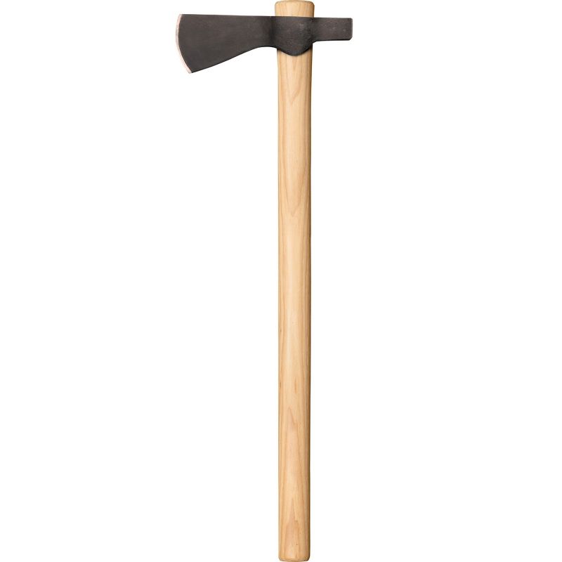 Cold Steel 90TH 22 In 24 Oz Carbon Steel Camping Survival Tactical Trail Hawk Throwing Axe with Hammer Poll
