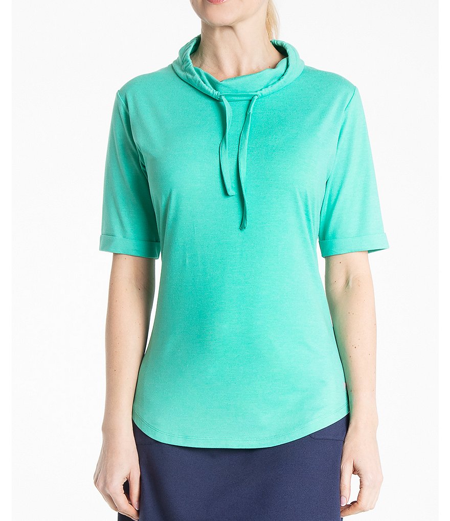 Bette & Court Pinnacle Cowl Neck Pullover