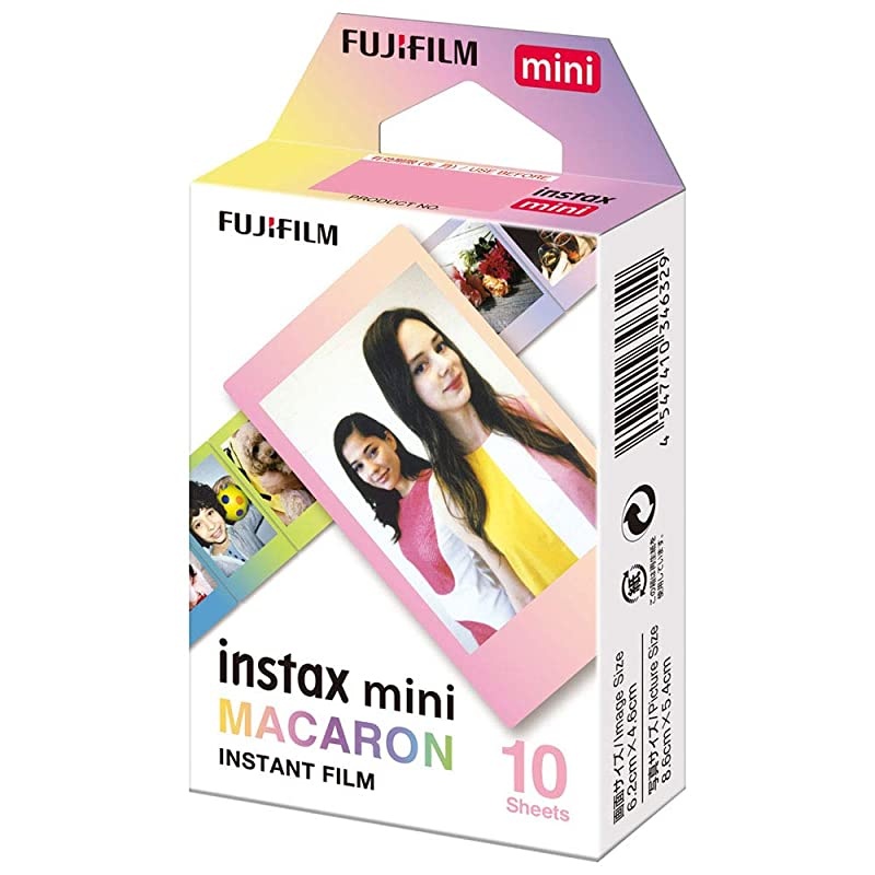 Instax Mini Macaron Instant Film (10 Exposures) +  Instax Mini Pink Lemonade Instant Film (10 Exposures)