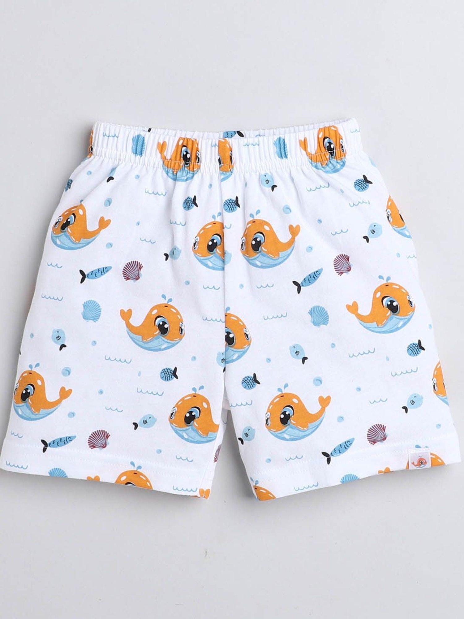 Bumzee Kids Multicolor Printed Shorts (Pack Of 3)