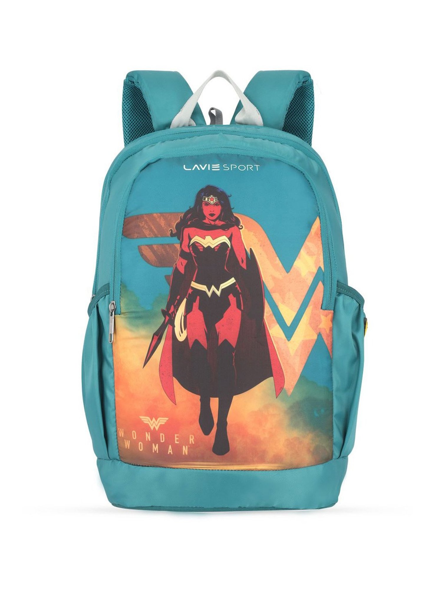 Lavie Sport Wonder woman 33L College Laptop Backpack For Boys & Girls (Teal)
