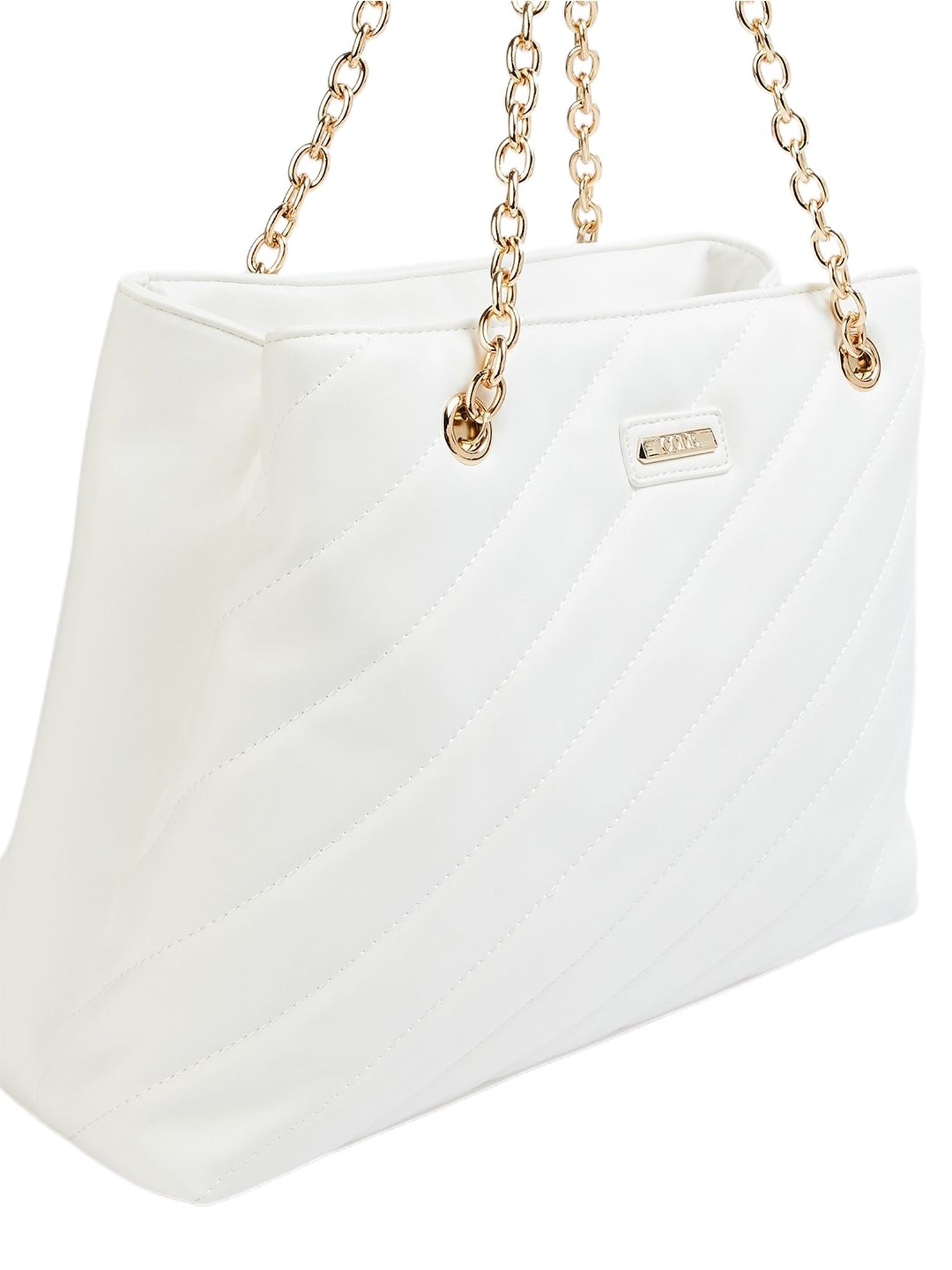 Code by Lifestyle White Shoulder Bag
