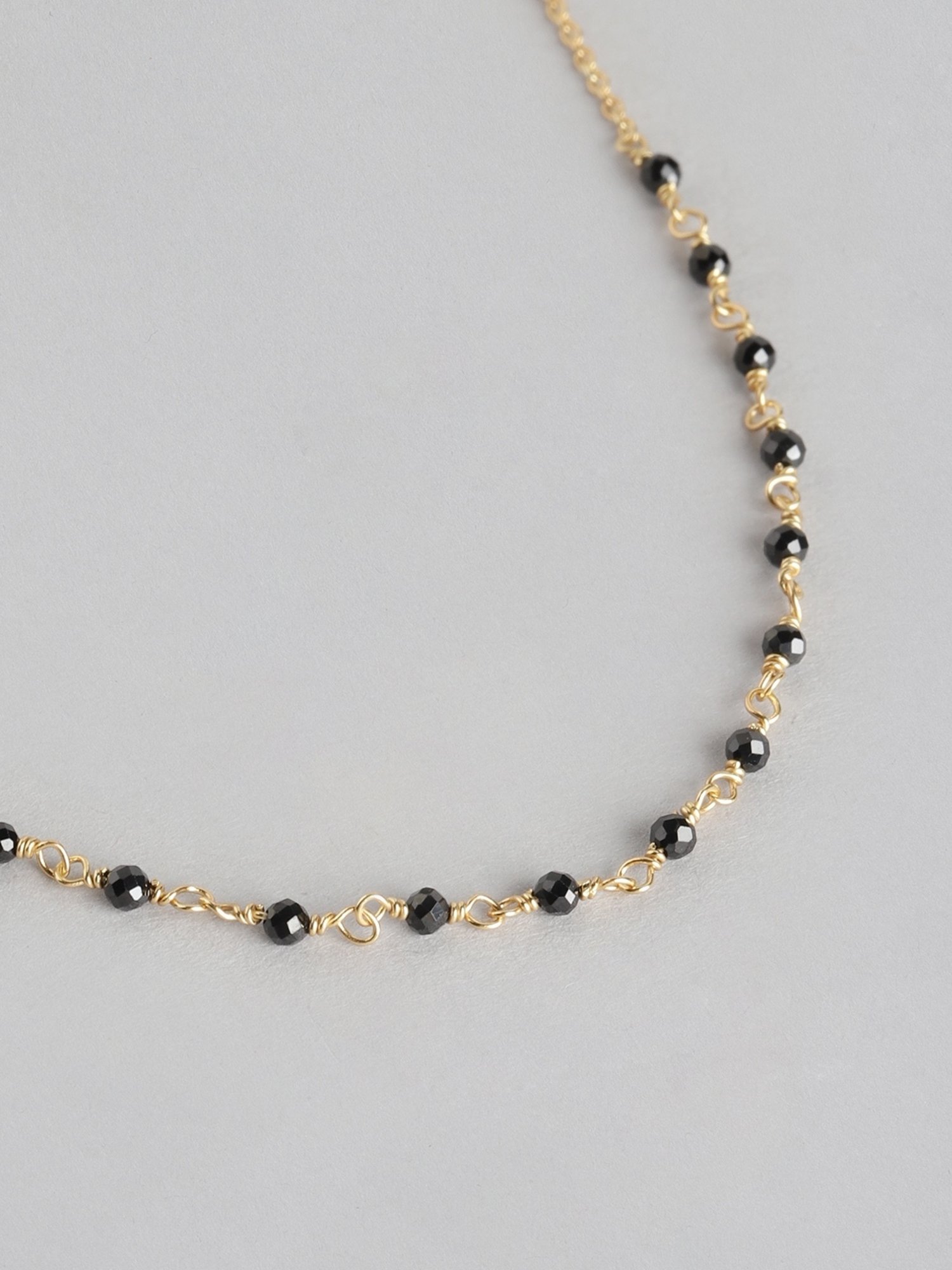 Zavya 925 Sterling Silver Rhapsody Beaded Princess Mangalsutra For Women