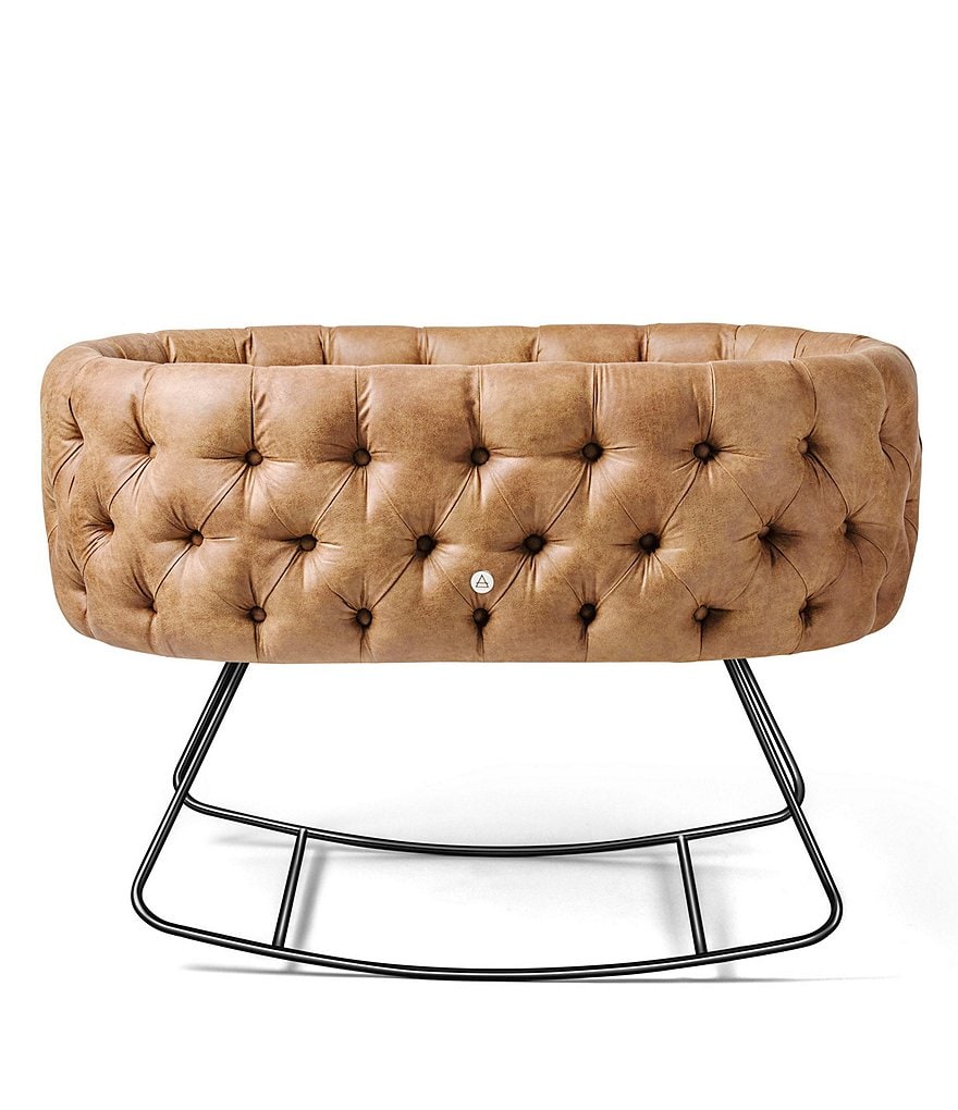 Aristot Cognac Bassinet + Dondolo Rocking Base