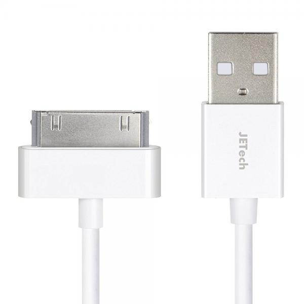 iPhone 4s Cable, JETech USB Sync and Charging Cable for iPhone 4/4s, iPhone 3G/3GS, iPad 1/2/3, iPod - 3.2 Feet 1 Meter