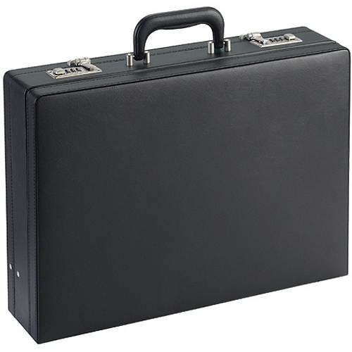 SOLO Black Expandable Attache Model K85-4