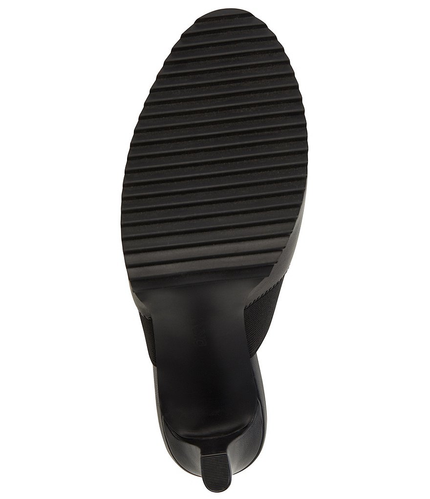 DKNY Benton Leather Logo Mules