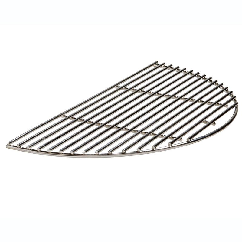 Kamado Joe Big Joe Standard Half Moon Stainless Steel Grill Grate Cooking Rack