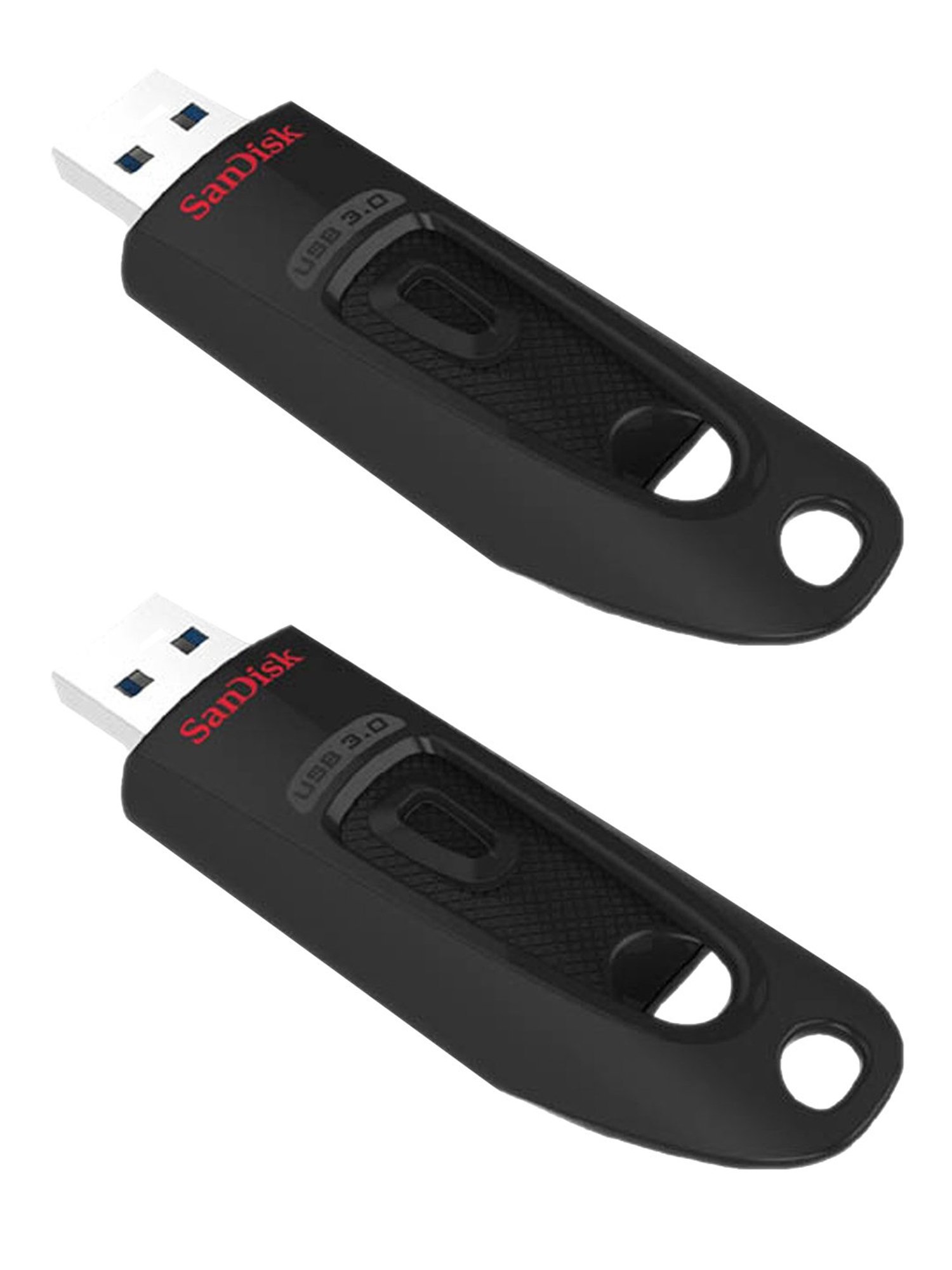 SanDisk Ultra SDCZ48-064G-I35 64GB USB 3.0 Pen Drive - Pack of 2 (Black)