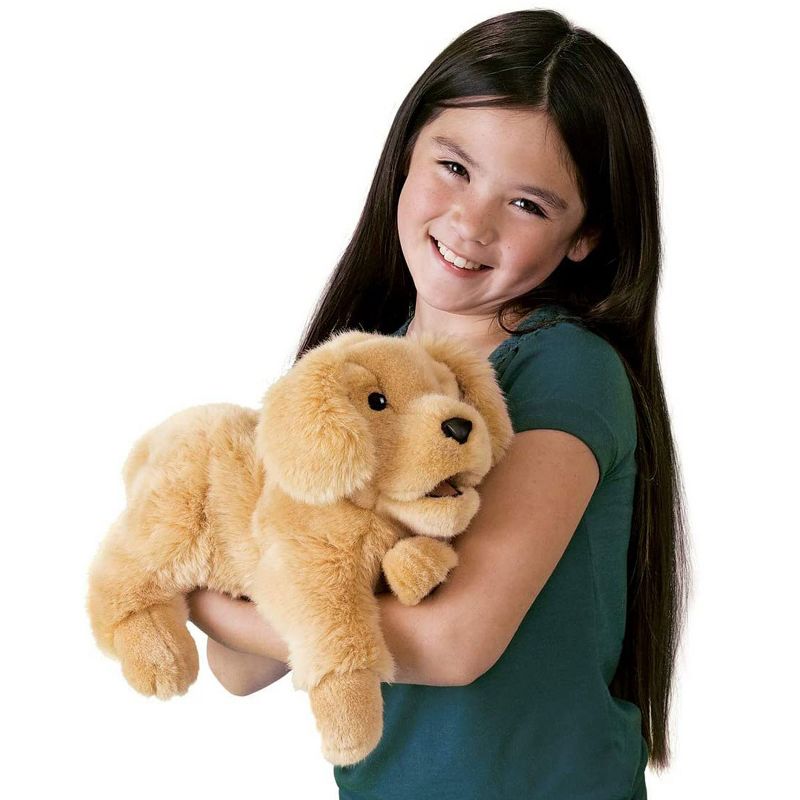 Folkmanis Golden Retriever Puppy Hand Puppet