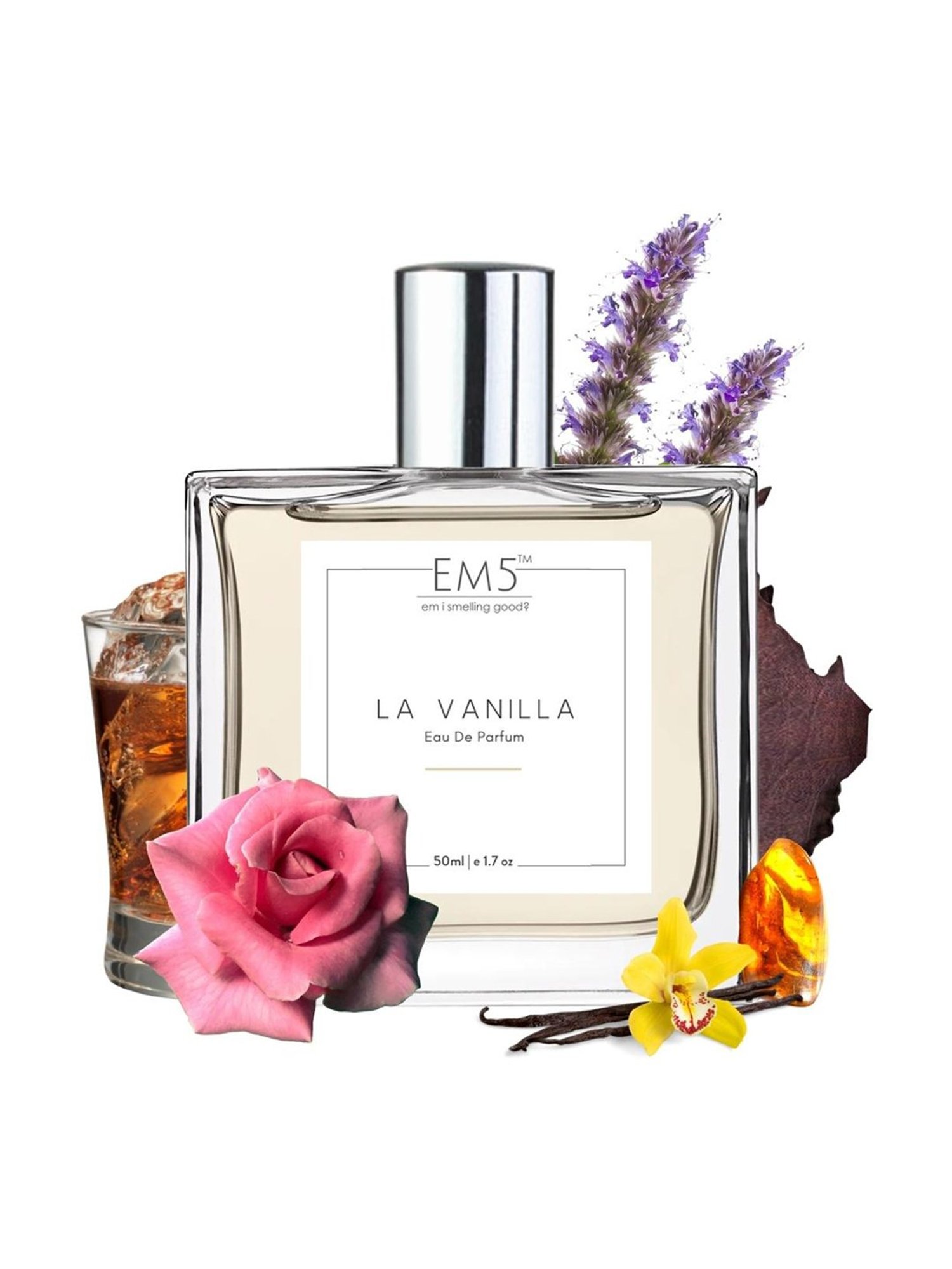 EM5 La Vanilla Eau de Parfum for Women - 50 ml