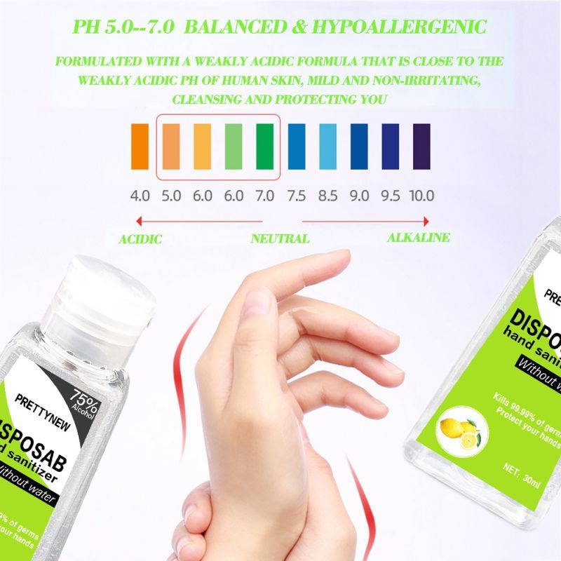 Refreshing Hand Gel Antibac Terial Gel Hand Sanitizer 70ml(Lavender)