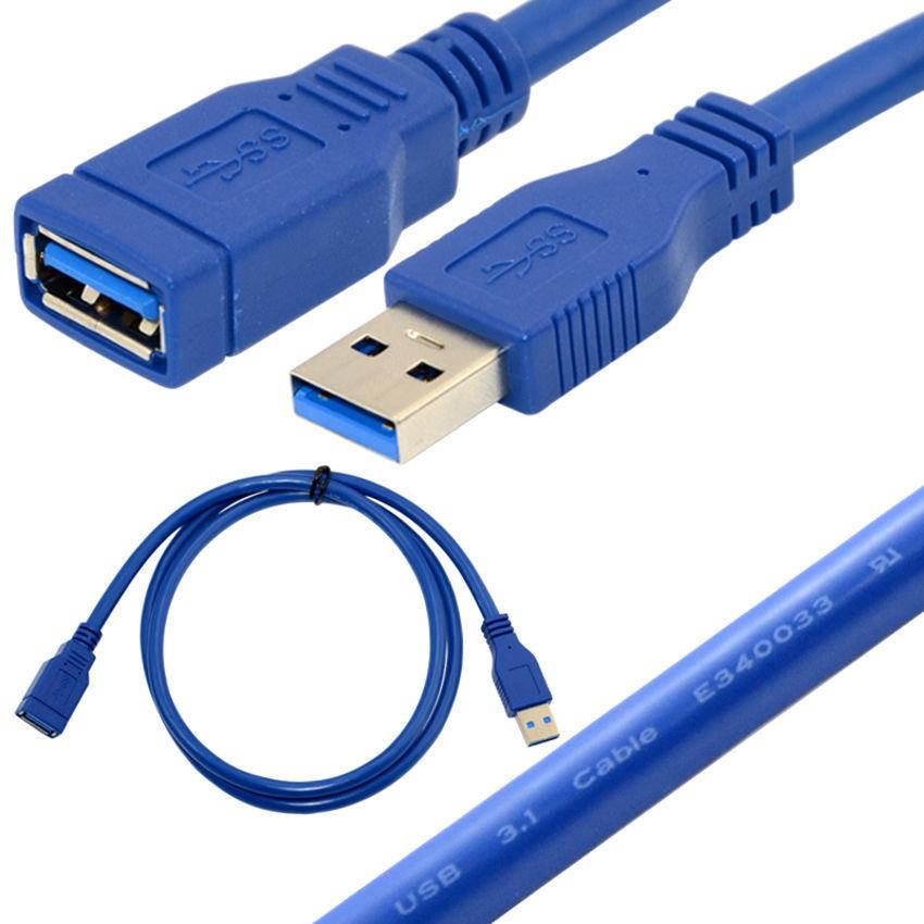 Standard USB 3.0 A male to A Female Extension Cable 6ft for computer Laptop