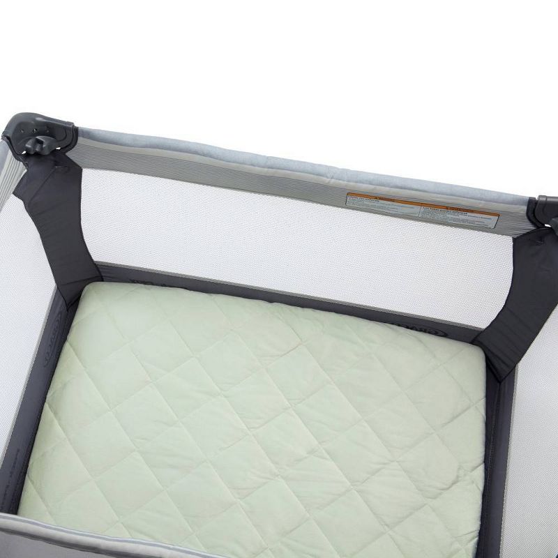 Carter's Quilted Plush Velboa Playard Sheet - Sage