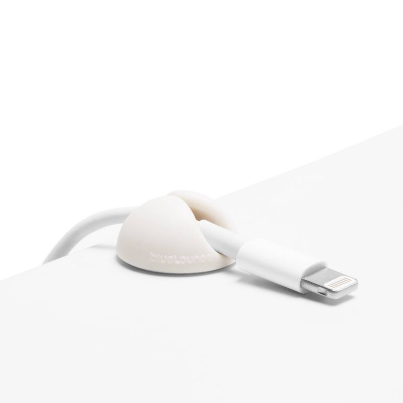 9pk CableDrop Mini Cable Router White - BlueLounge