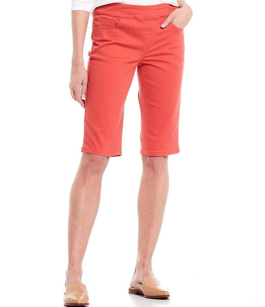 Westbound Petite Size the PARK AVE fit Indigo Skimmer Shorts