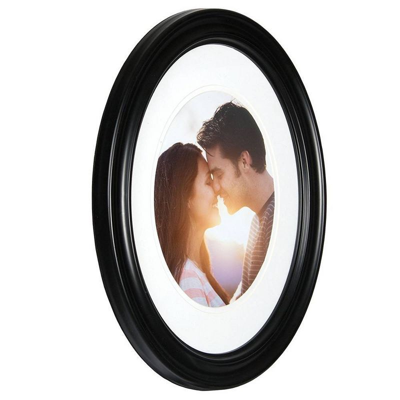 8" x 10" Oval Frame Black - Gallery Solutions