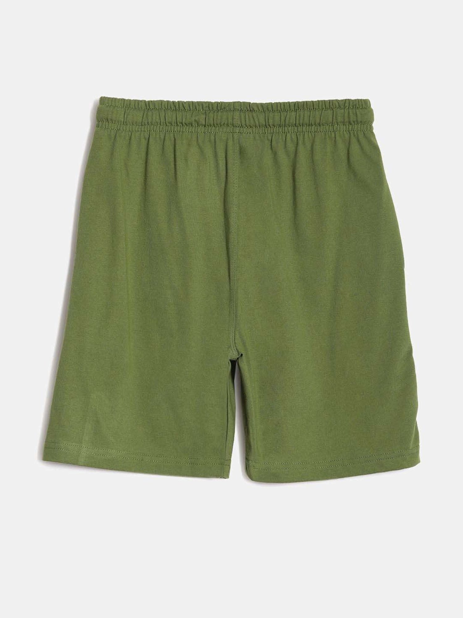 Dixcy Scott Originals Boys Olive Cotton Regular Fit Shorts