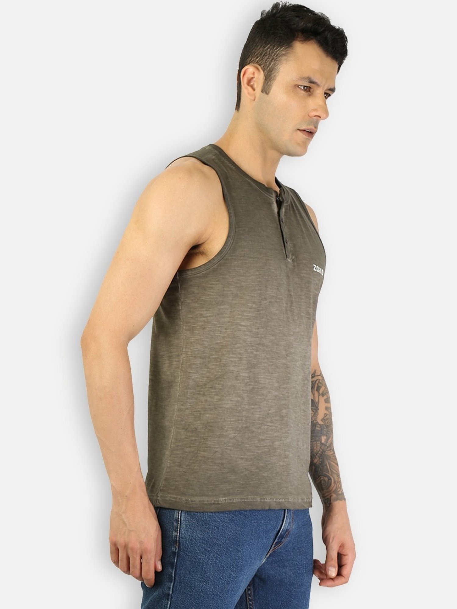 Zoiro Anthracite Regular Fit Vest