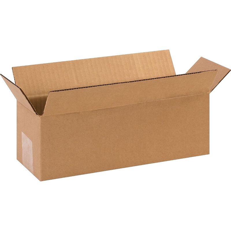 COASTWIDE 12 x 4 x 4 Shipping Boxes, 32 ECT, Brown 120404