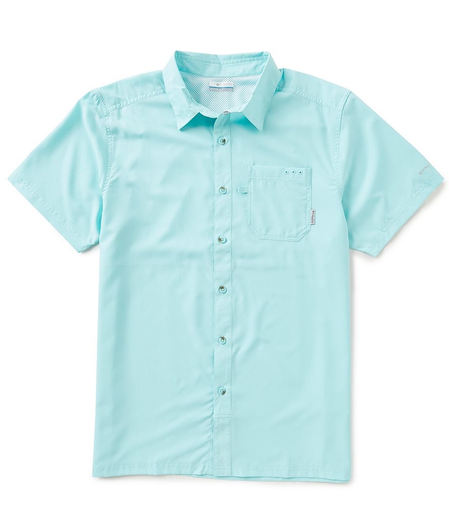 Columbia PFG Slack Tide Solid Camp Shirt