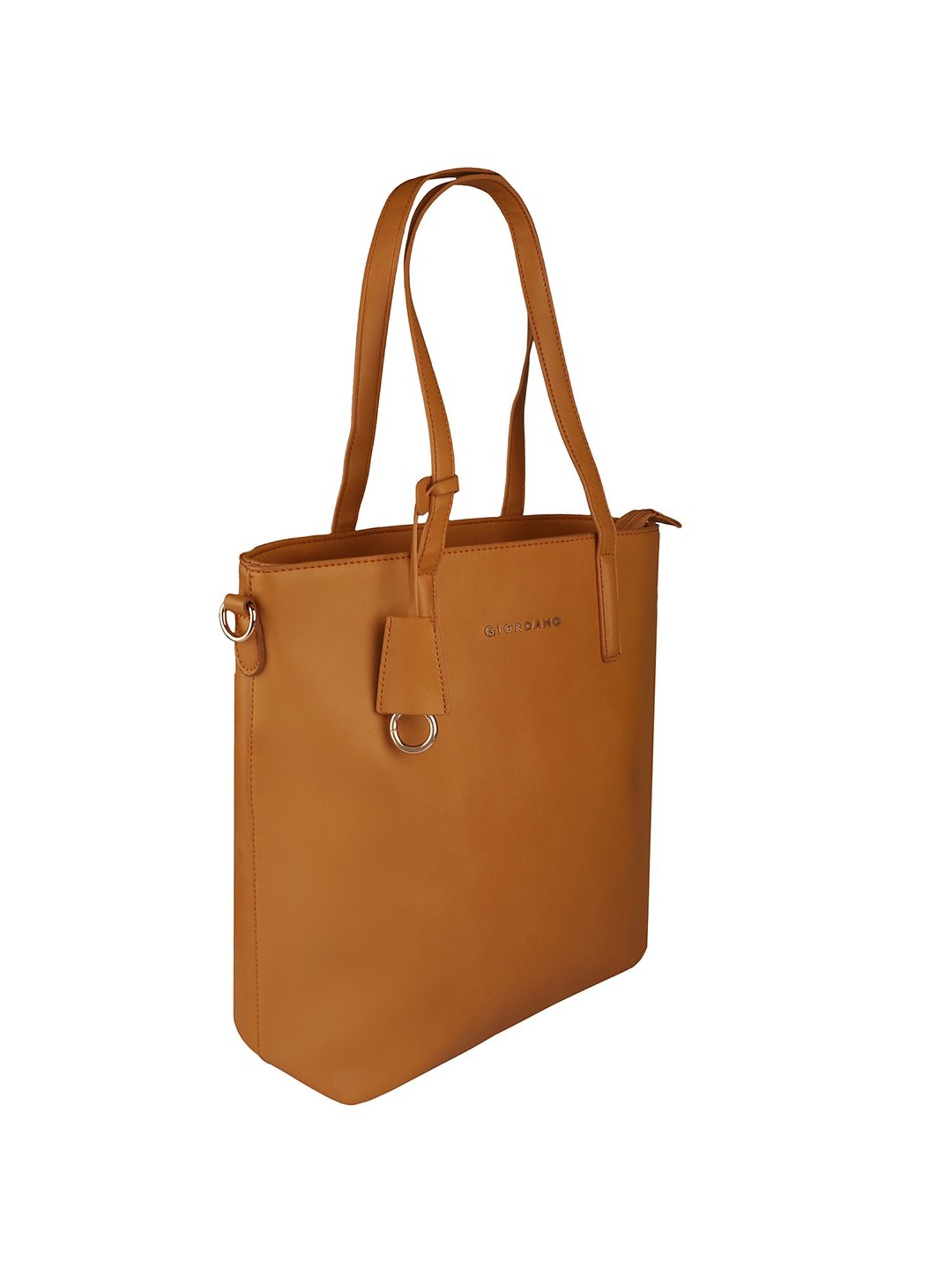 Giordano Orange Solid Shoulder Handbag