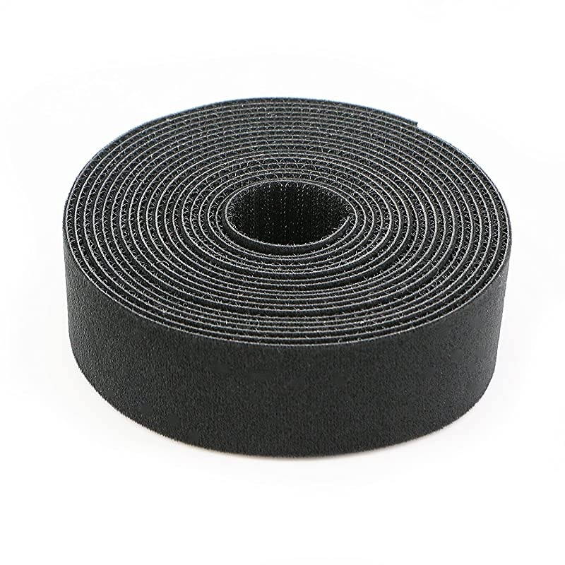 fastening tape Cable Tie Double Side Nylon Power Wire Management 34Inch 1 Roll Hook 5 Yards Style 2