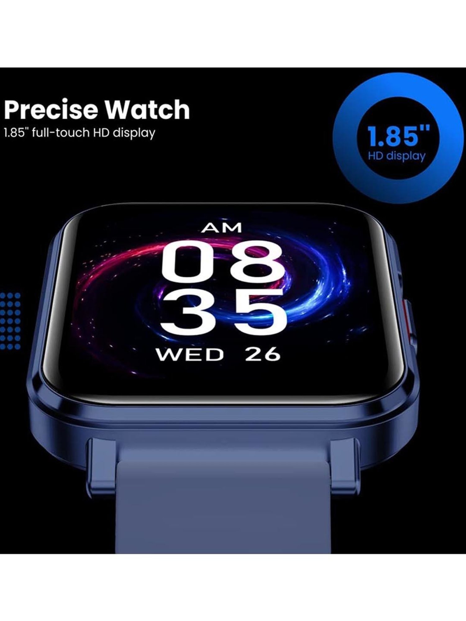 Portronics Kronos X4 Smart Calling Watch with Multiple Sports Mode (Blue)