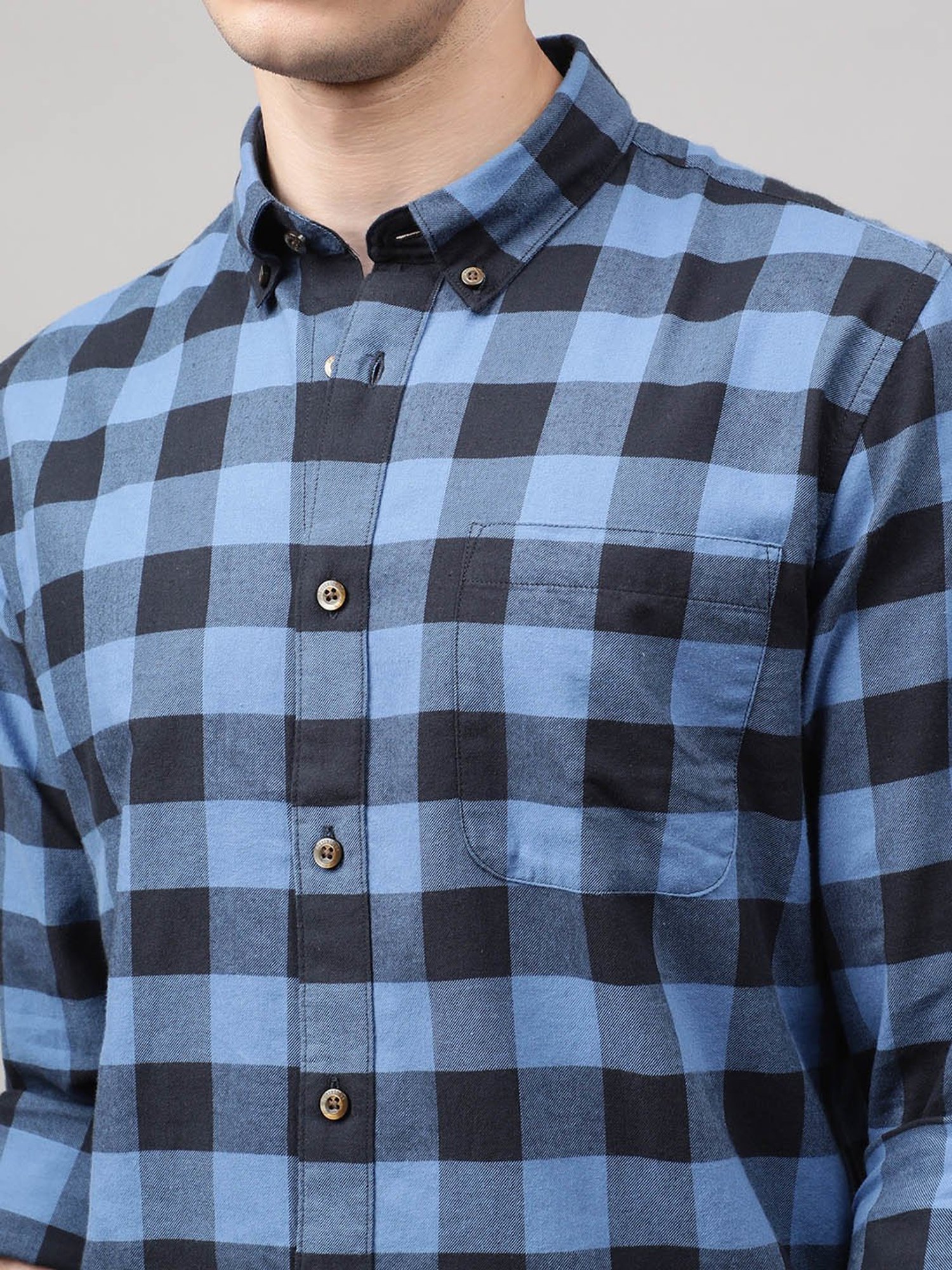 Matinique Federal Blue ChecksShirt