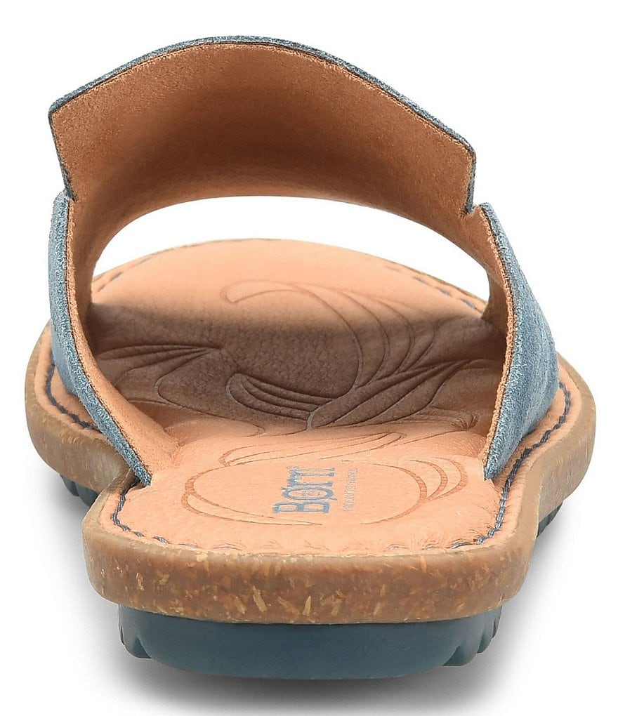 Born Mesilla Suede Leather Slide-On Sandals