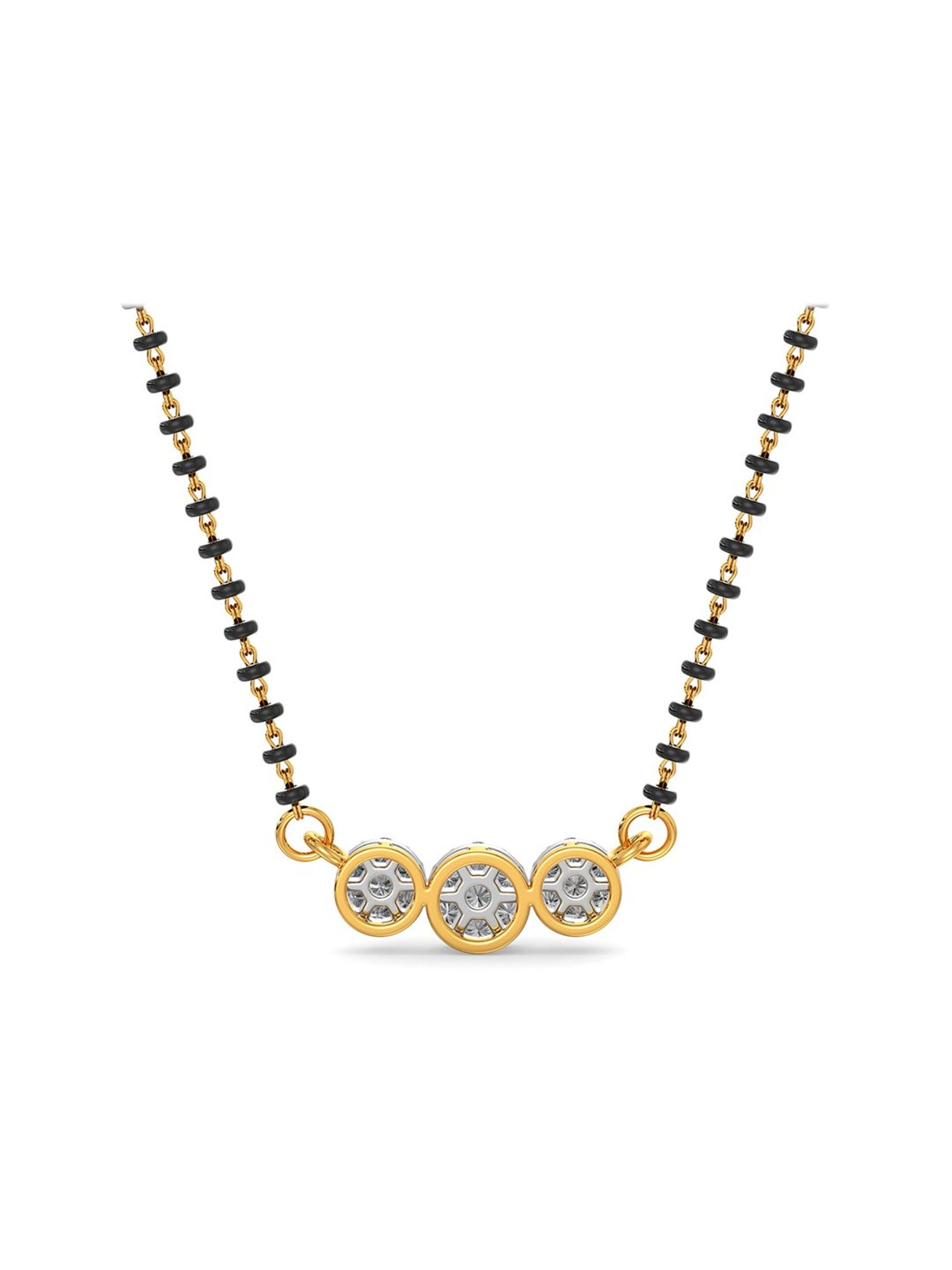 Waman Hari Pethe Jewellers 18k Gold & Diamond Mangalsutra for Women