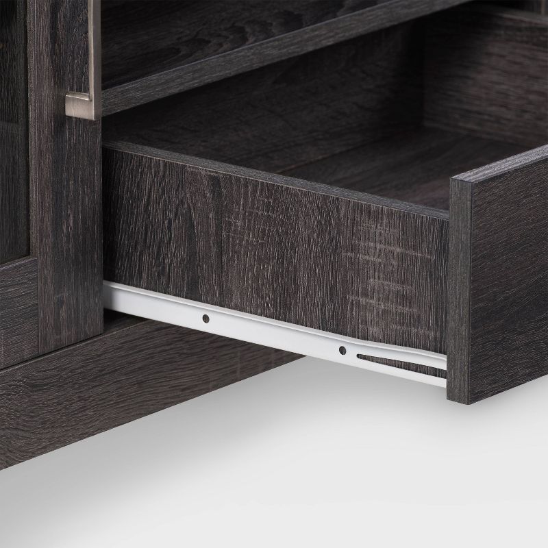 Hollywood TV Cabinet For TV's up to 80" Dark Gray - CorLiving