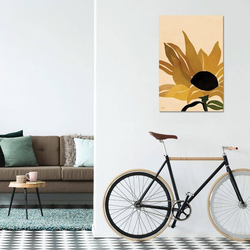 Sunflower by Bria Nicole Unframed Wall Canvas - iCanvas