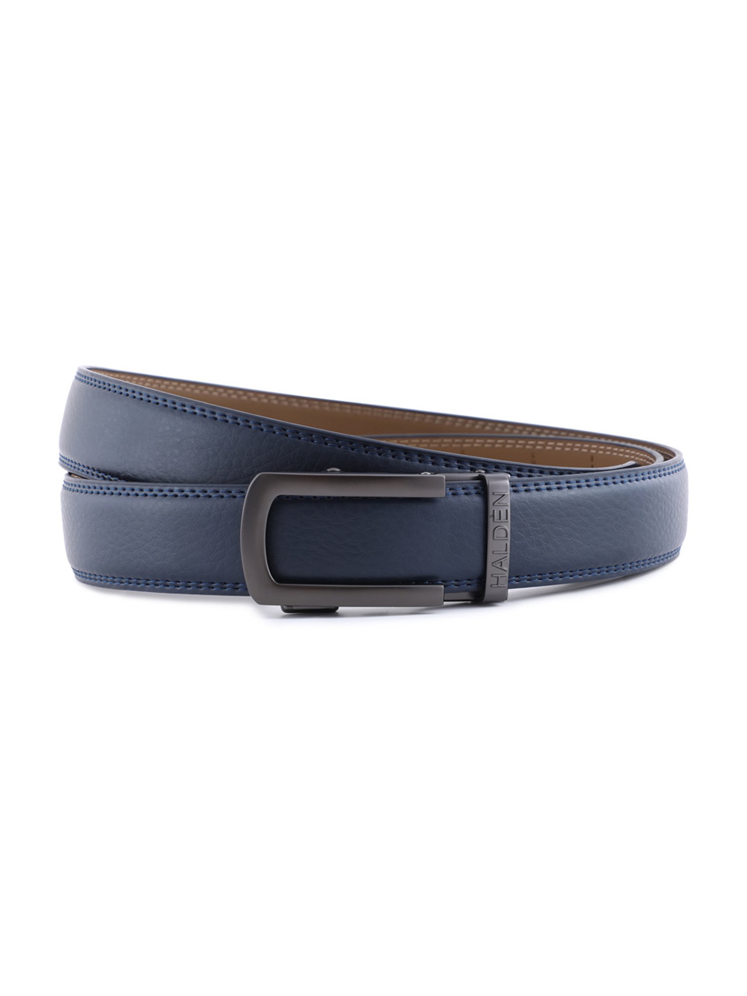Halden Blue Falcon Formal Belt With Classic Black Matt Buckle
