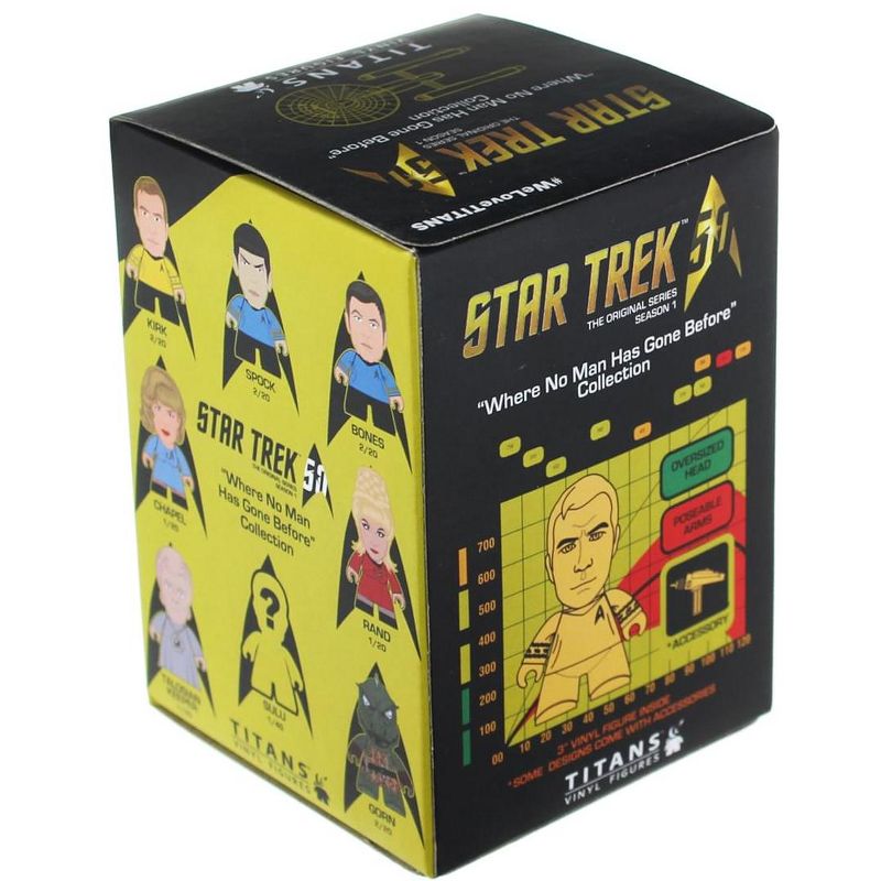 Titan Books Star Trek Titan TOS Blind Box Vinyl Figure, Single Random