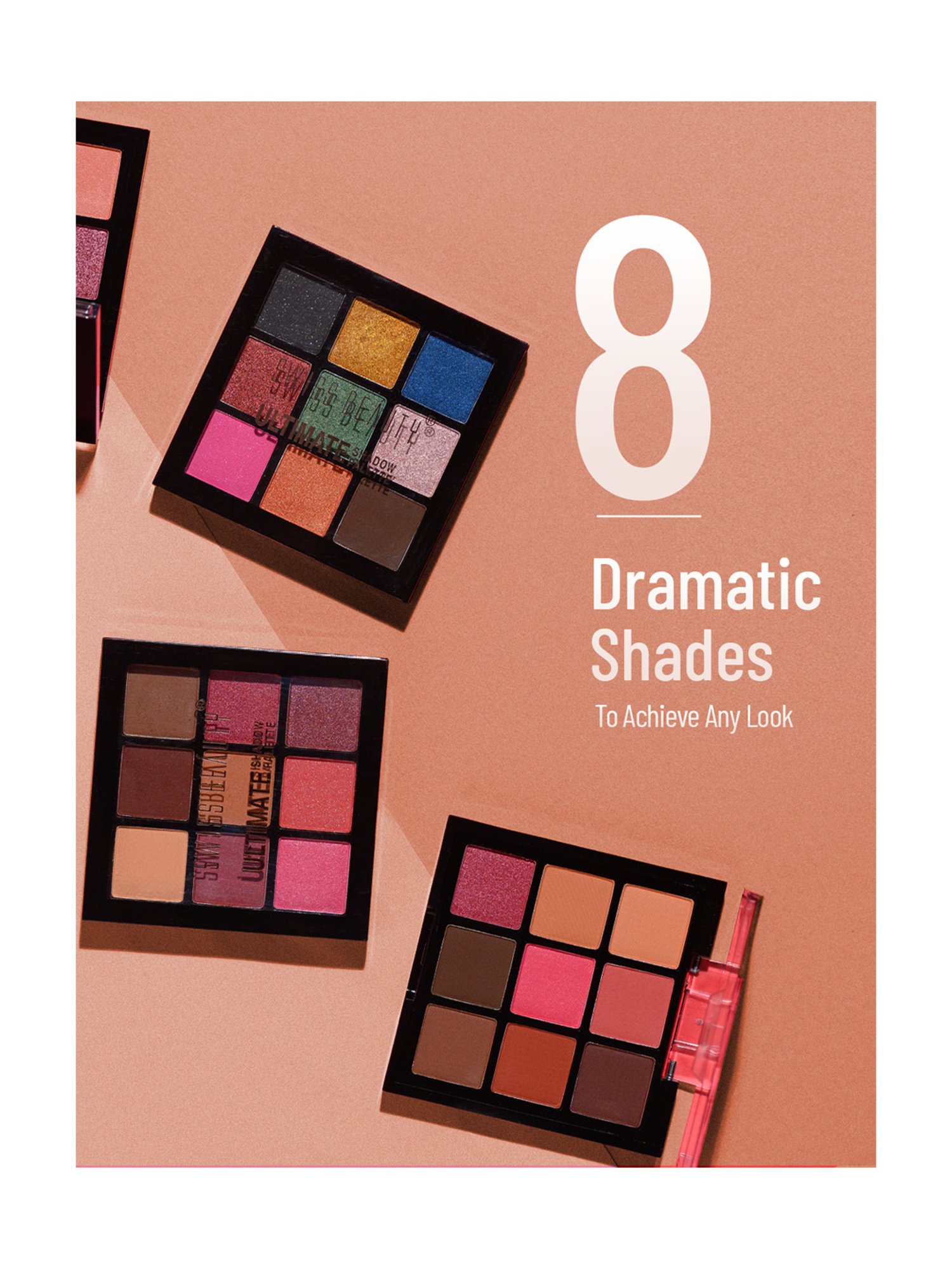 SWISS BEAUTY Ultimate Eyeshadow Palette Shade 3 - 6 gm