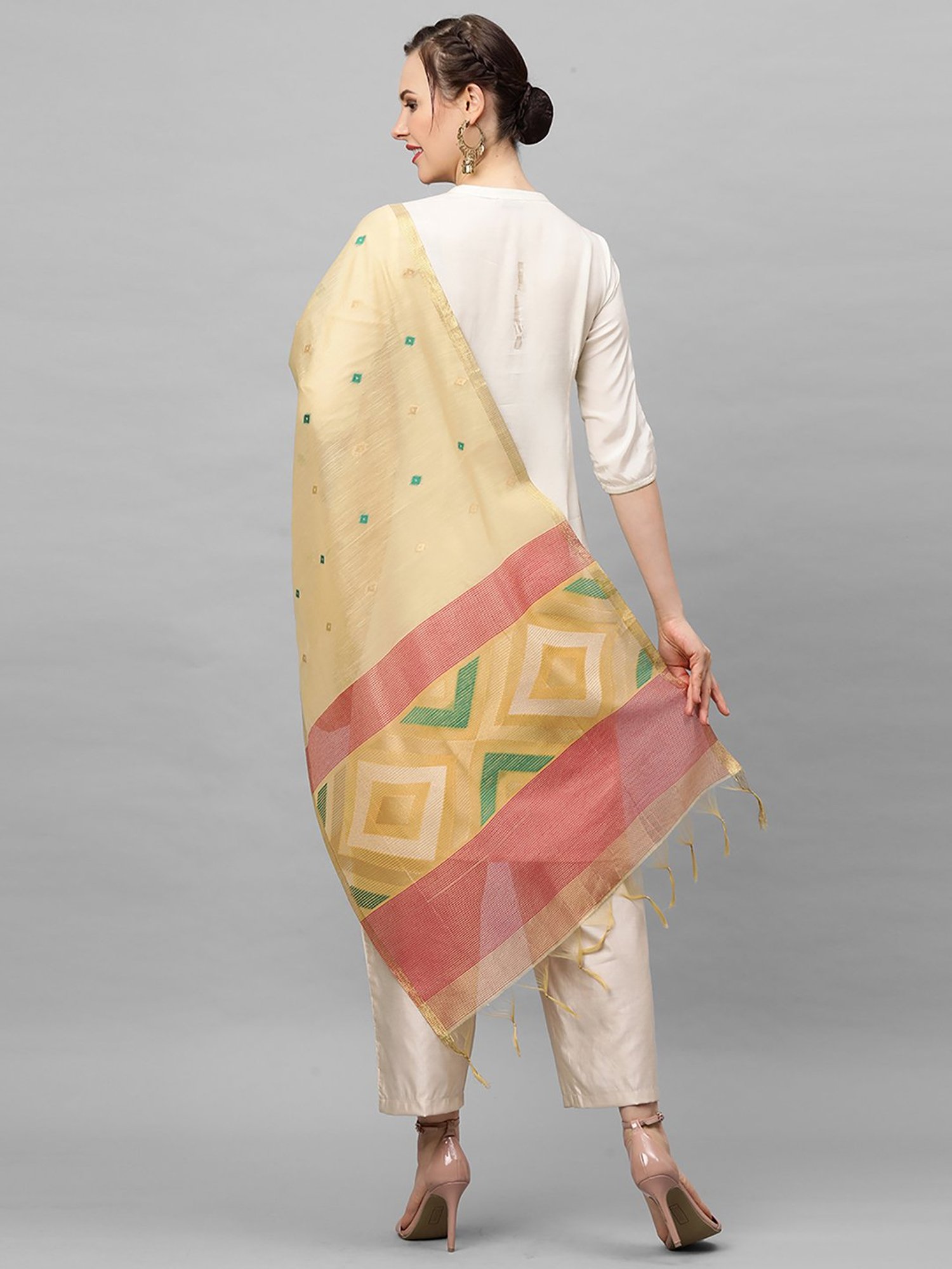 Indo Era Multicolor Dupatta