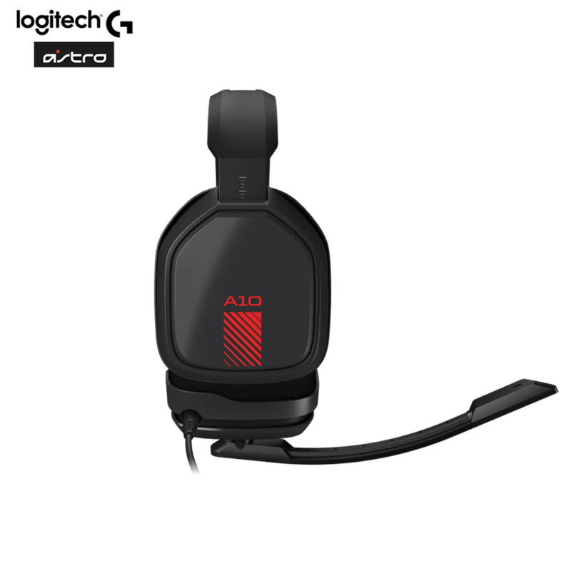 Logitech ASTRO A10 Wired Headset Over-Ear Gaming Headphones Noise Cancellation For PlayStation 4,PS4,Xbox One, PC, Mac,Switch