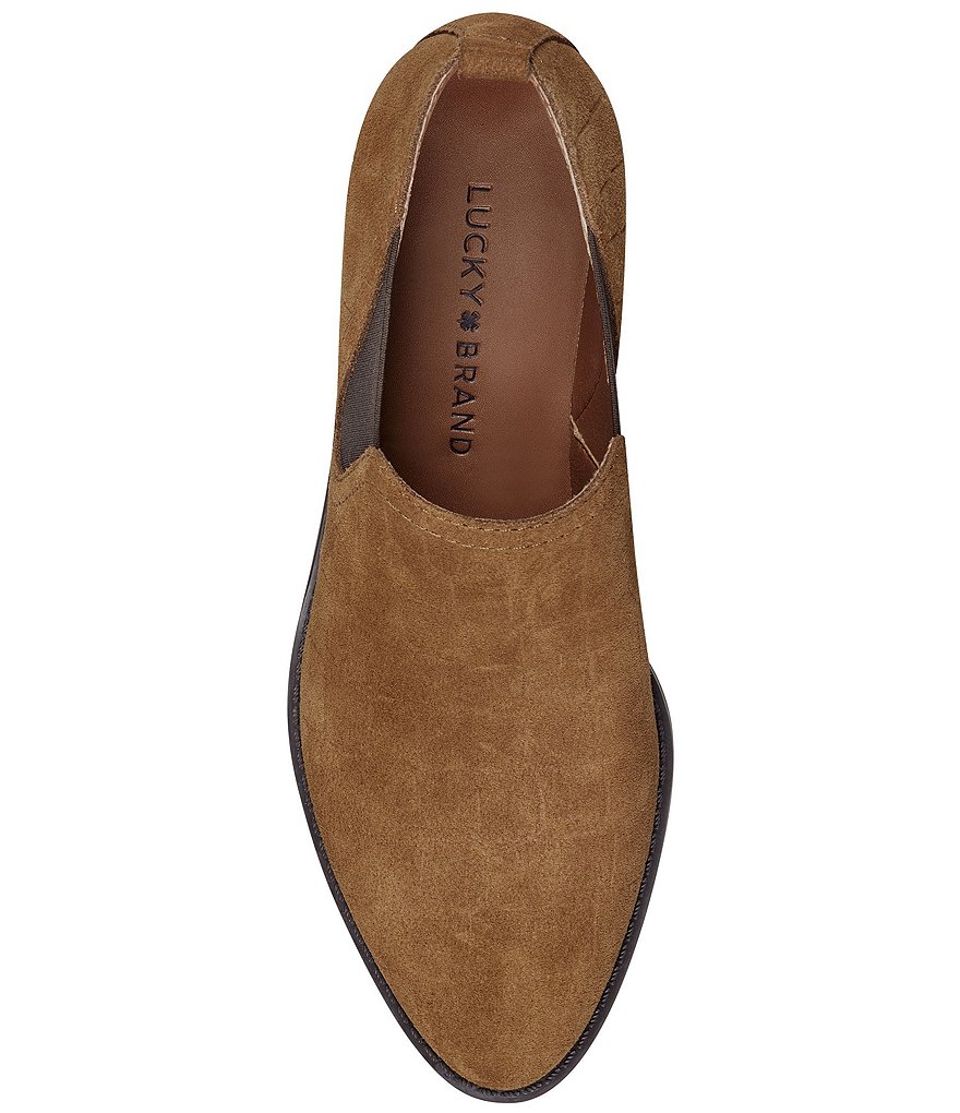 Lucky Brand Fallo Leather Booties