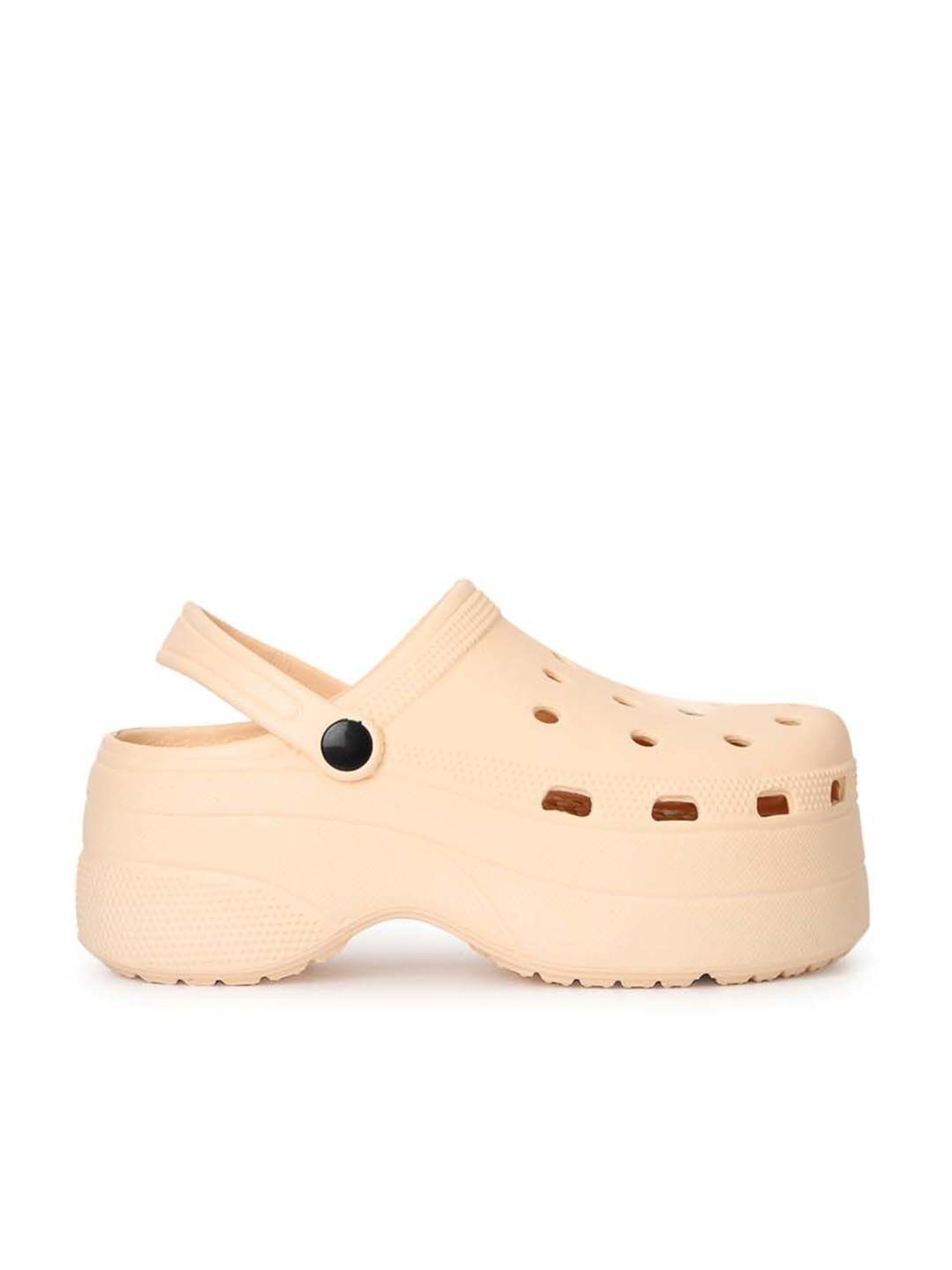 Truffle Collection Women's Beige Back Starp Clogs