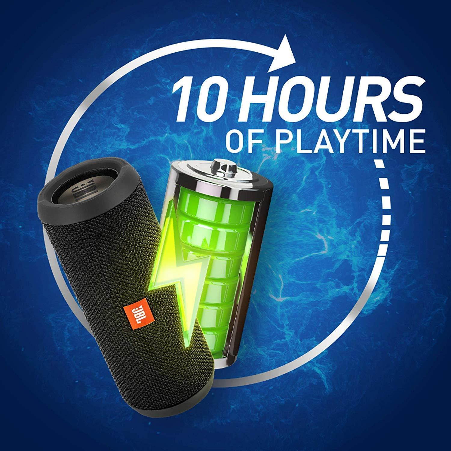 JBL Flip 3 Stealth Edition Waterproof Portable Bluetooth Speaker with Rich Deep Bass Black